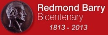 Redmond Barry Bicentenary Display